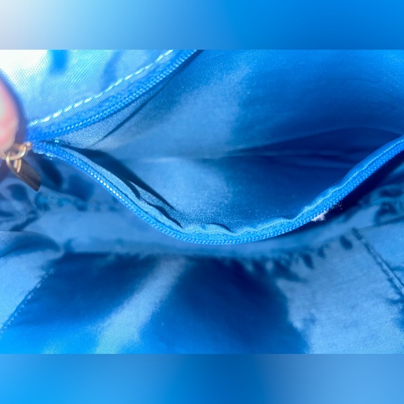 LuLaRoe Limited Edition Leopard Print and Palm Tree Print Cruise Cosmetic Pouch - Picture 4 of 5